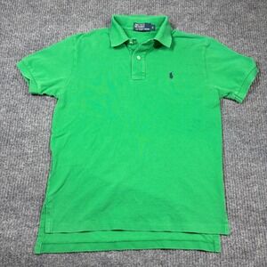 Polo Ralph Lauren Shirt Men's S Green Short Sleeve Classic Fit Preppy Casual